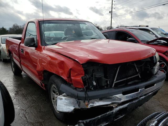 3GCEC14XX7G244299 - 2007 CHEVROLET SILVERADO C1500 CLASSIC RED photo 4