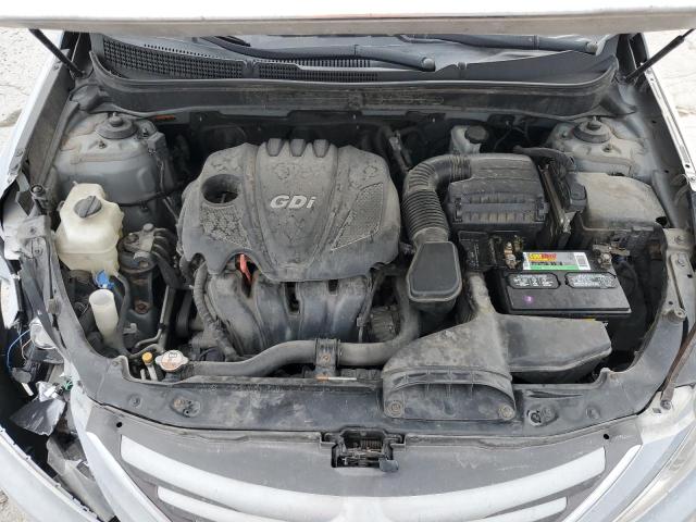 5NPEB4AC6EH852928 - 2014 HYUNDAI SONATA GLS BLUE photo 11