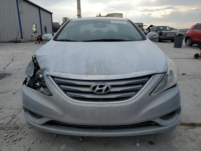 5NPEB4AC6EH852928 - 2014 HYUNDAI SONATA GLS BLUE photo 5