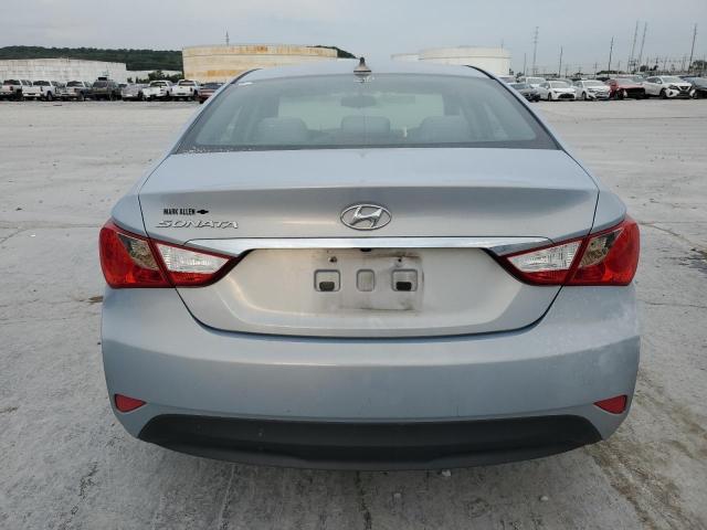 5NPEB4AC6EH852928 - 2014 HYUNDAI SONATA GLS BLUE photo 6