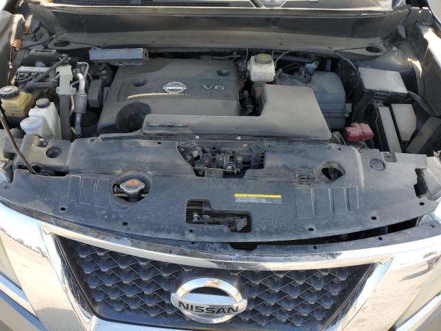 5N1AR2MN0FC713835 - 2015 NISSAN PATHFINDER S GRAY photo 12