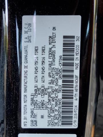 3TYSZ5AN3MT019493 - 2021 TOYOTA TACOMA ACCESS CAB Қара фото 12