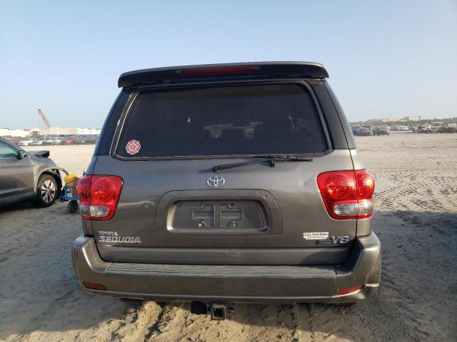 5TDZT38A27S297664 - 2007 TOYOTA SEQUOIA LIMITED GRAY photo 6