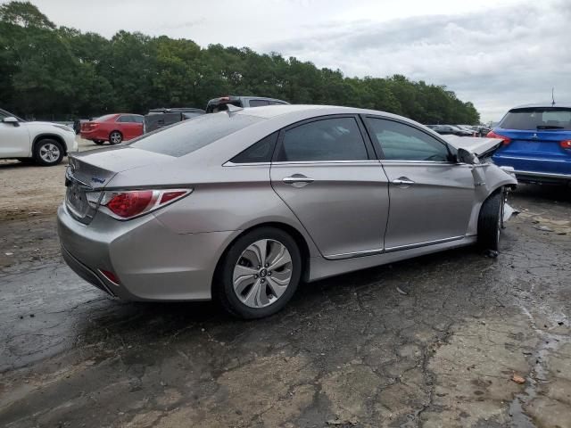 KMHEC4A41DA099221 - 2013 HYUNDAI SONATA HYBRID SILVER photo 3