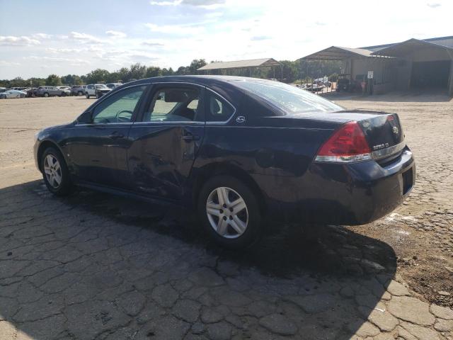 2G1WB57KX91288919 - 2009 CHEVROLET IMPALA LS BLUE photo 2