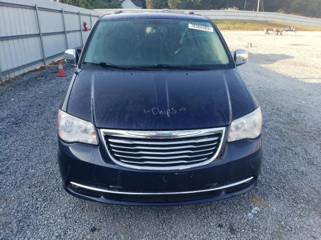 2C4RC1CG1FR514130 - 2015 CHRYSLER TOWN & COU TOURING L BLUE photo 5