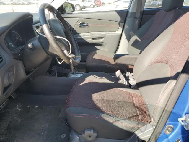 KNADE243596471250 - 2009 KIA RIO 5 SX BLUE photo 7