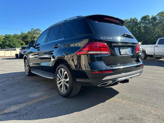 4JGDA5HB8GA737576 - 2016 MERCEDES-BENZ GLE 350 4MATIC BLACK photo 2