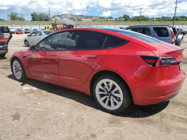 5YJ3E1EB7PF630060 - 2023 TESLA MODEL 3 Rouge photo 2