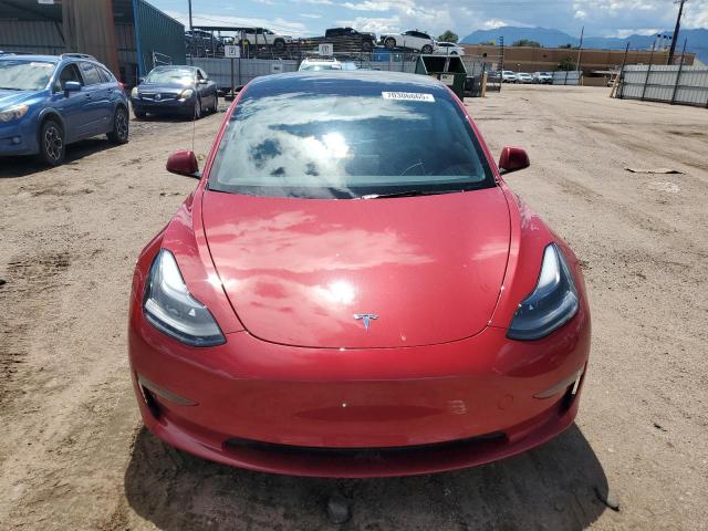 5YJ3E1EB7PF630060 - 2023 TESLA MODEL 3 Rouge photo 5