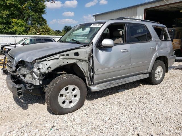 5TDBT48A31S022366 - 2001 TOYOTA SEQUOIA LIMITED SILVER photo 1