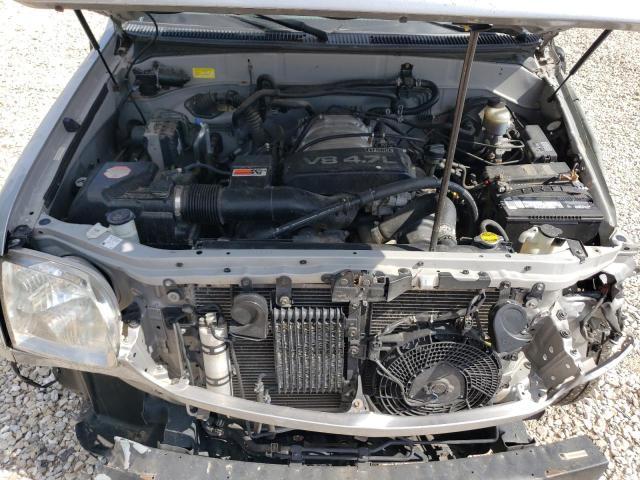 5TDBT48A31S022366 - 2001 TOYOTA SEQUOIA LIMITED SILVER photo 12