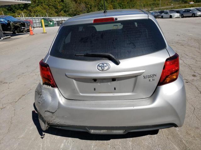 VNKKTUD31GA060764 - 2016 TOYOTA YARIS L SILVER photo 6