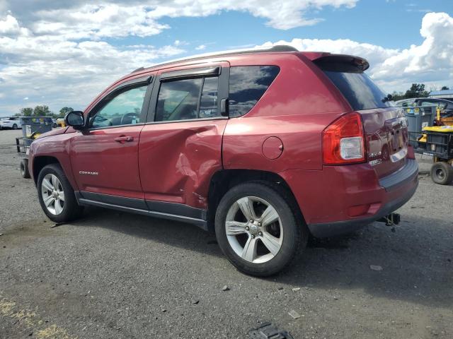 1C4NJDEBXDD234536 - 2013 JEEP COMPASS LATITUDE MAROON photo 2