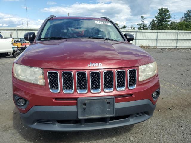 1C4NJDEBXDD234536 - 2013 JEEP COMPASS LATITUDE MAROON photo 5