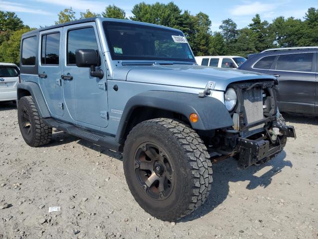 1C4BJWDG0CL229247 - 2012 JEEP WRANGLER U SPORT 蓝色 照片 4