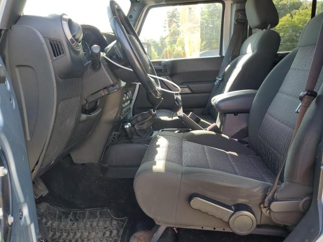 1C4BJWDG0CL229247 - 2012 JEEP WRANGLER U SPORT 蓝色 照片 7