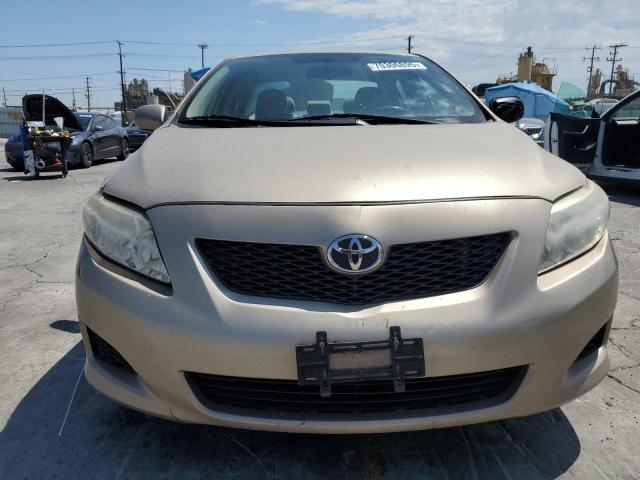 1NXBU40E09Z071622 - 2009 TOYOTA COROLLA BASE ბეჟი ფოტო 5