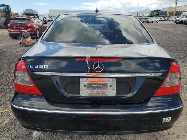 WDBUF56X87B146001 - 2007 MERCEDES-BENZ E 350 BLACK photo 6