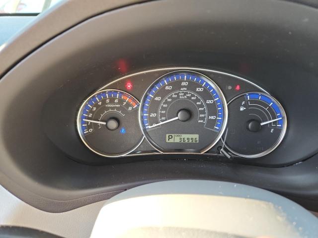 JF2SHADC2CH455743 - 2012 SUBARU FORESTER 2.5X PREMIUM WHITE photo 9