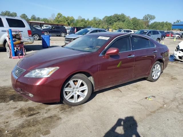 JTHBJ46G672142884 - 2007 LEXUS ES 350 RED photo 1