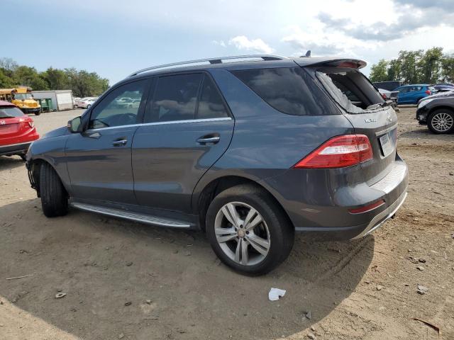 4JGDA5HB6EA273345 - 2014 MERCEDES-BENZ ML 350 4MATIC BLACK photo 2