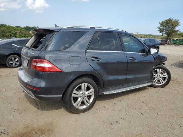 4JGDA5HB6EA273345 - 2014 MERCEDES-BENZ ML 350 4MATIC BLACK photo 3