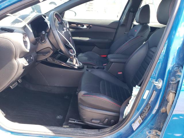 3KPF44AC7PE537092 - 2023 KIA FORTE GT BLUE photo 7