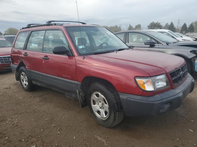 JF1SF635XYH727666 - 2000 SUBARU FORESTER L RED photo 4