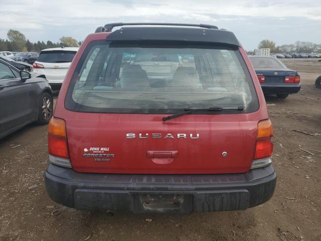 JF1SF635XYH727666 - 2000 SUBARU FORESTER L RED photo 6