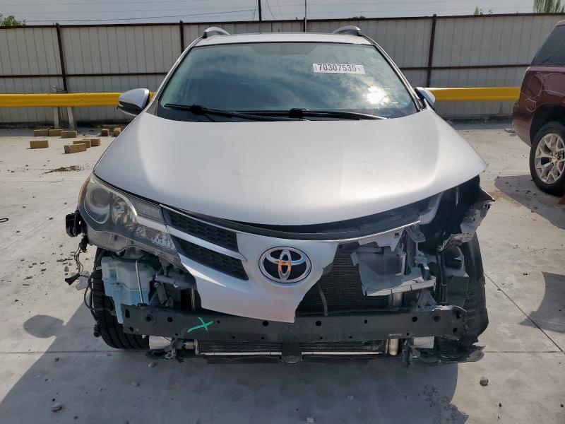 2T3YFREVXDW043370 - 2013 TOYOTA RAV4 LIMITED SILVER photo 5