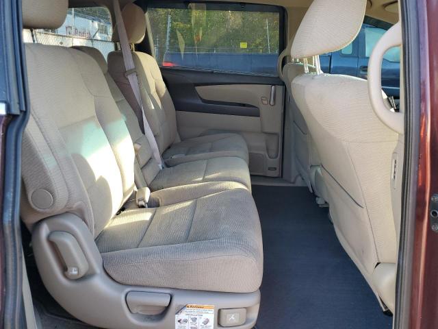5FNRL5H4XCB086748 - 2012 HONDA ODYSSEY EX MAROON photo 11