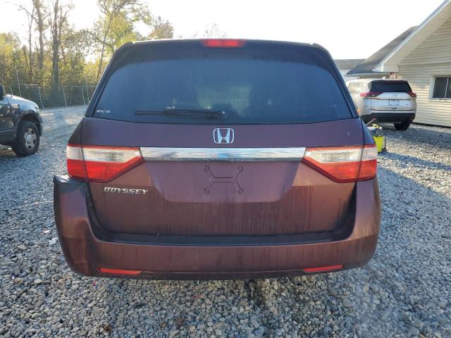 5FNRL5H4XCB086748 - 2012 HONDA ODYSSEY EX MAROON photo 6