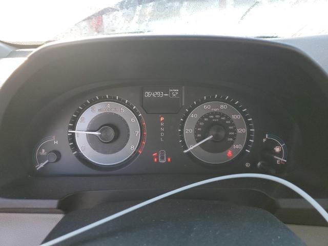 5FNRL5H4XCB086748 - 2012 HONDA ODYSSEY EX MAROON photo 9