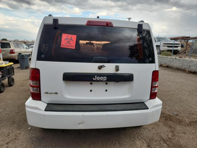 1C4PJMAK0CW183727 - 2012 JEEP LIBERTY SPORT თეთრი ფოტო 6