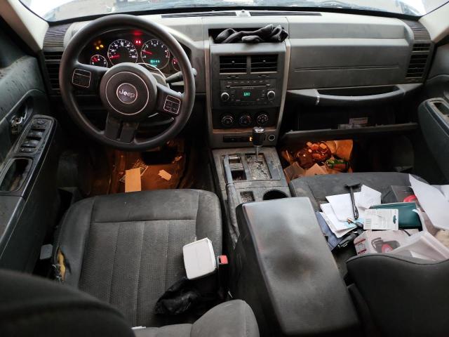 1C4PJMAK0CW183727 - 2012 JEEP LIBERTY SPORT თეთრი ფოტო 8