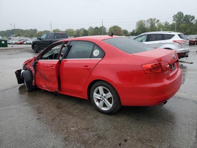 3VWLL7AJ1EM427984 - 2014 VOLKSWAGEN JETTA TDI RED photo 2