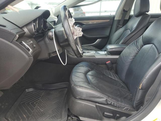 1G6DA5E52C0113505 - 2012 CADILLAC CTS WHITE photo 7