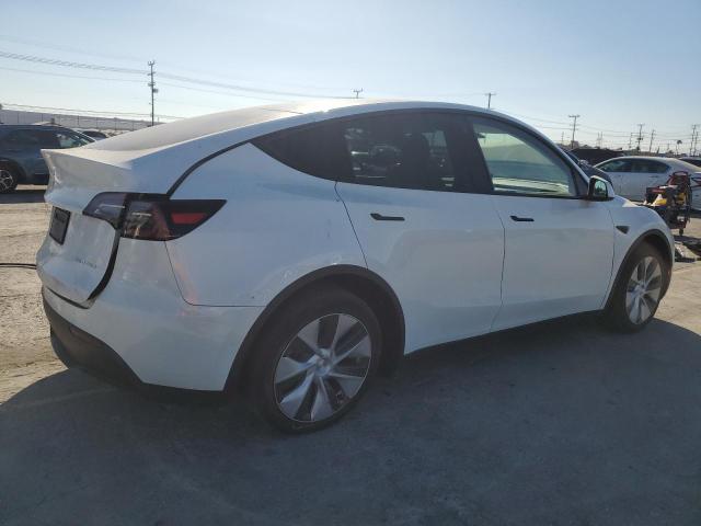 5YJYGDEE2LF056893 - 2020 TESLA MODEL Y 白色 照片 3