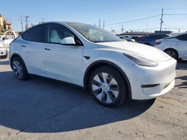 5YJYGDEE2LF056893 - 2020 TESLA MODEL Y 白色 照片 4