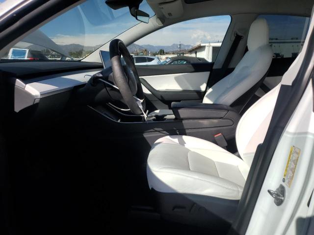 5YJYGDEE2LF056893 - 2020 TESLA MODEL Y 白色 照片 7