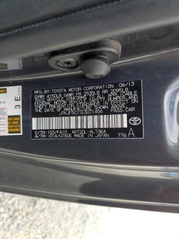 JTKJF5C71E3071456 - 2014 TOYOTA SCION TC 灰色 照片 12