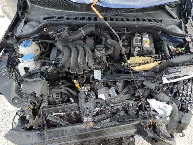 3VW2K7AJ3EM430108 - 2014 VOLKSWAGEN JETTA BASE Blau Foto 11