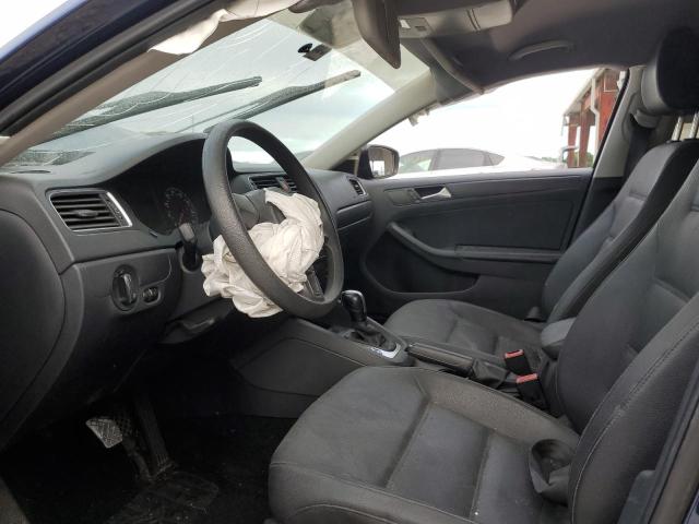 3VW2K7AJ3EM430108 - 2014 VOLKSWAGEN JETTA BASE Blau Foto 7