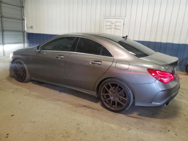 WDDSJ4EB4EN031033 - 2014 MERCEDES-BENZ CLA 250 GRAY photo 2