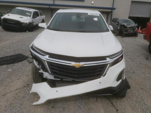 3GNAXKEV9NL228628 - 2022 CHEVROLET EQUINOX LT WHITE photo 5