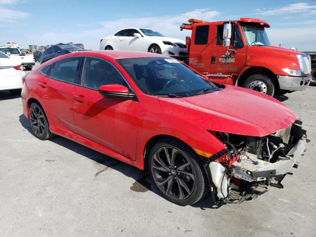 2HGFC2F88KH578311 - 2019 HONDA CIVIC SPORT წითელი ფოტო 4