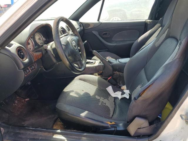 JM1NB353430300701 - 2003 MAZDA MX-5 MIATA BASE WHITE photo 7