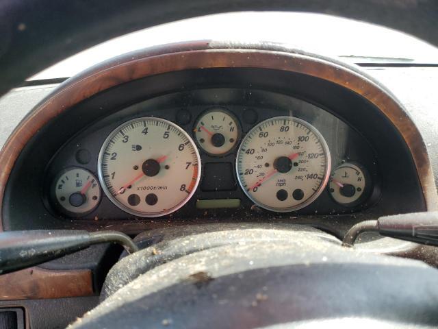 JM1NB353430300701 - 2003 MAZDA MX-5 MIATA BASE WHITE photo 9