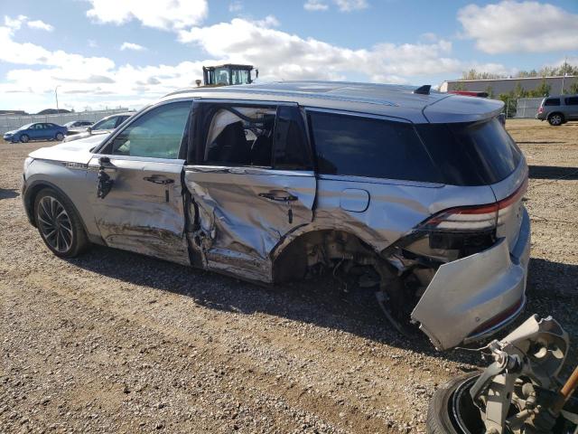 5LM5J7XC5MGL11831 - 2021 LINCOLN AVIATOR RESERVE SILVER photo 2